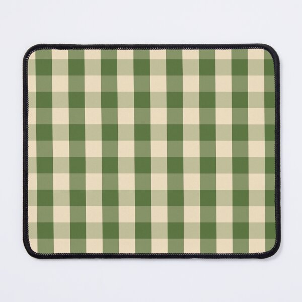 Item preview, Large Sage Green and Cream Buffalo Check Plaid designed and sold by RM-Journey.