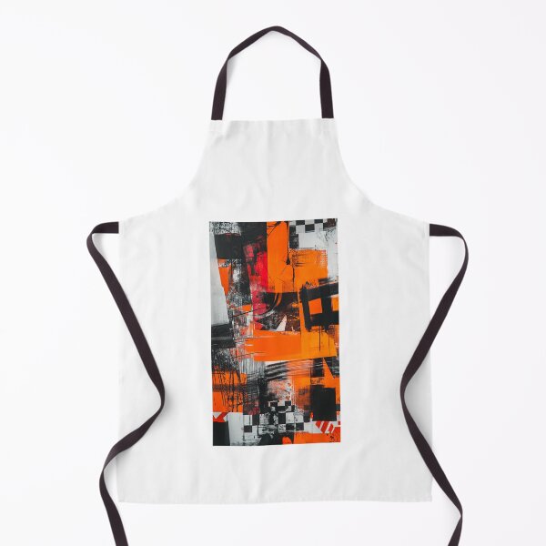 Item preview, Graffiti Orange Abstract Art Modern Colors designed and sold by alber-garnell.