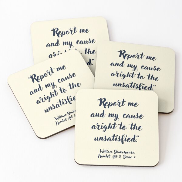 Item preview, Brill Shakespeare Quote from Hamlet designed and sold by CharlottePlaceArt.