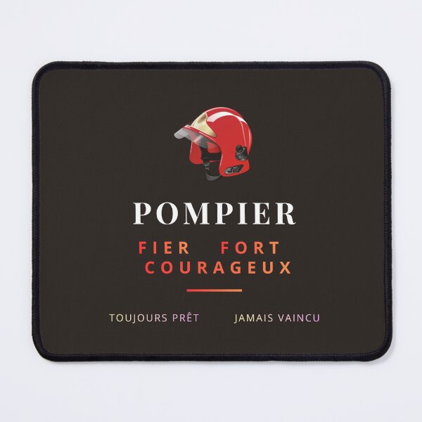 Item preview, Firefighters – "Proud, Strong, Courageous" – Modern F1 Helmet Design designed and sold by DIAMVERA.