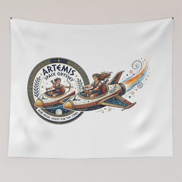 Item preview, ARTEMIS SPACE LAUNCH designed and sold by likbatonboot.