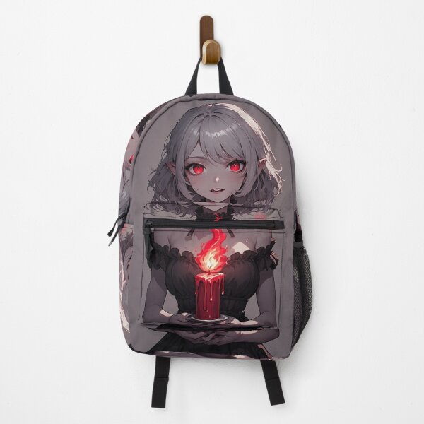 Item preview, Gothic vampire girl - Gray background designed and sold by ArtsJulian.