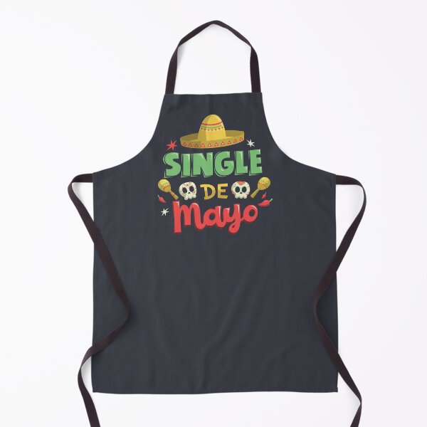 Item preview, Single De Mayo Funny Cinco De Mayo Party Pun designed and sold by artworkathome.