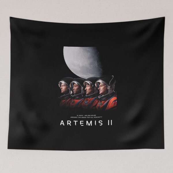 Item preview, Artemis II Mission To The Moon, Moon Mission designed and sold by CaquiasIbraham.