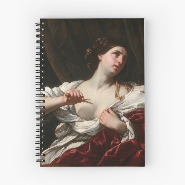 Item preview, Baroque Lucretia Painting Guido Reni Classical Tragic Portrait designed and sold by TheSoulOfArt.