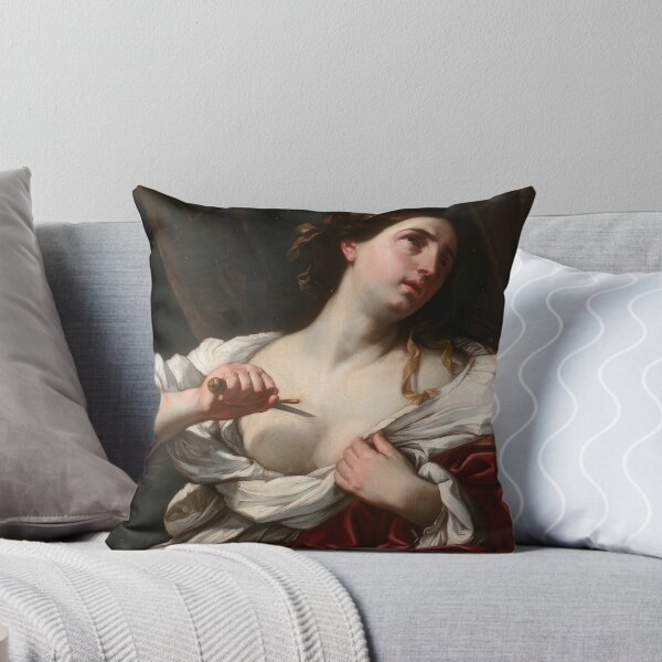 Item preview, Baroque Lucretia Painting Guido Reni Classical Tragic Portrait designed and sold by TheSoulOfArt.