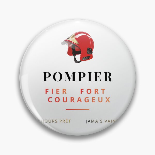 Item preview, Firefighters – "Proud, Strong, Courageous" – Modern F1 Helmet Design designed and sold by DIAMVERA.