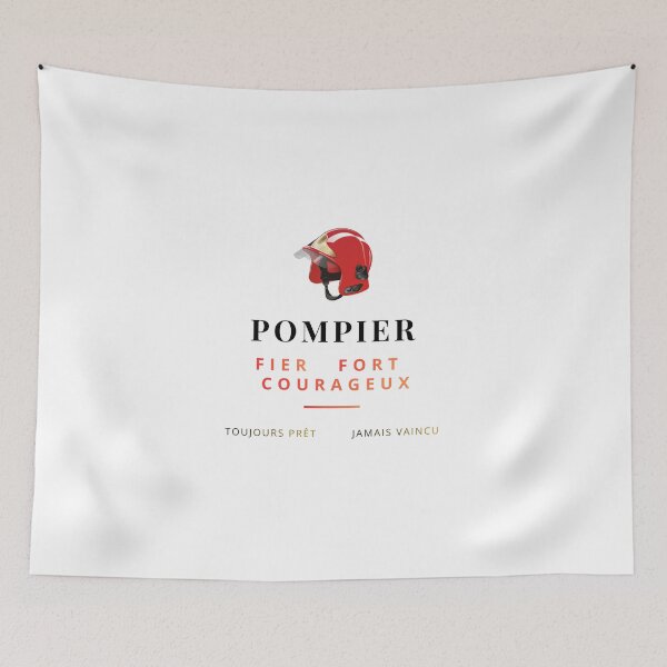 Item preview, Firefighters – "Proud, Strong, Courageous" – Modern F1 Helmet Design designed and sold by DIAMVERA.