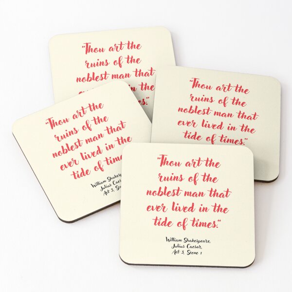 Item preview, Dope Shakespeare Quote from Julius Caesar designed and sold by CharlottePlaceArt.