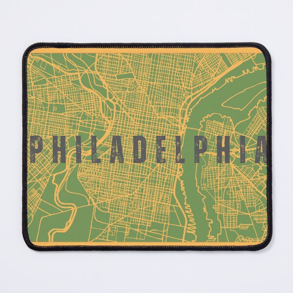 Item preview, Map of Philadelphia designed and sold by Soccer4ja9.