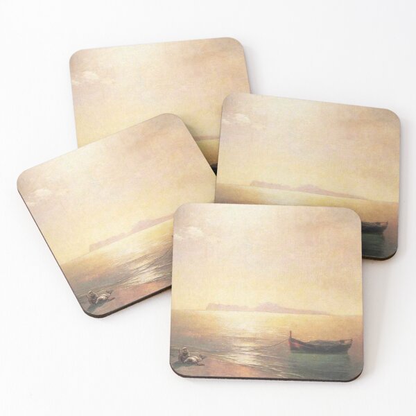Item preview, Calm on the Mediterranean Sea designed and sold by SharonTheFirst.