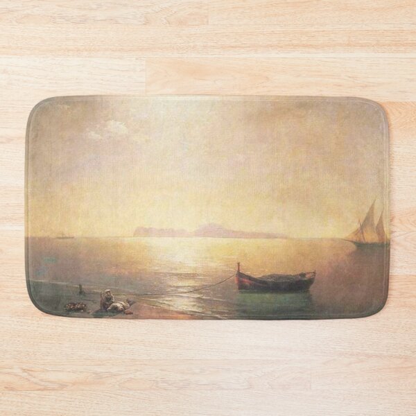 Item preview, Calm on the Mediterranean Sea designed and sold by SharonTheFirst.