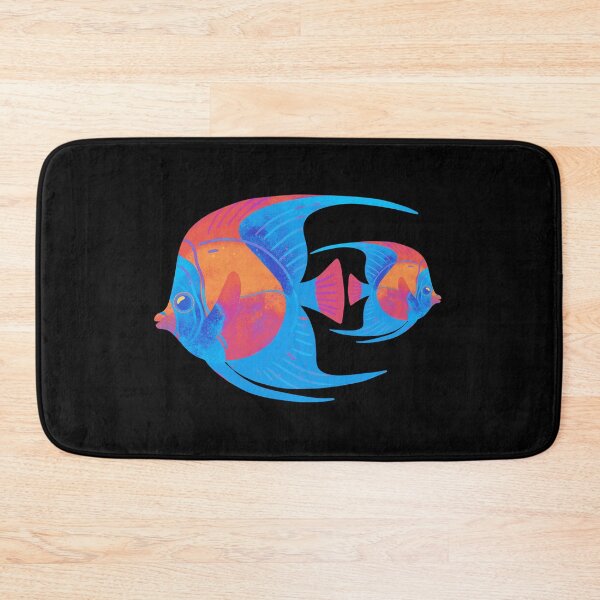 Item preview, Vibrant Abstract Fish Illustration – Neon Ocean Digital Art designed and sold by TRENDORART.