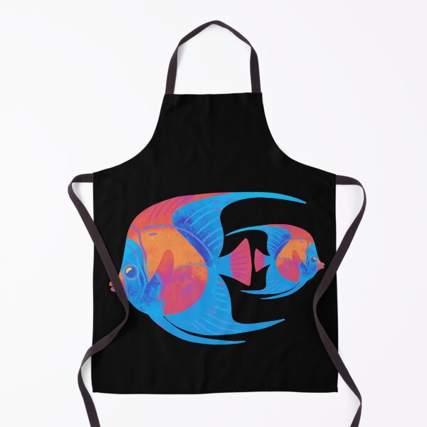 Item preview, Vibrant Abstract Fish Illustration – Neon Ocean Digital Art designed and sold by TRENDORART.