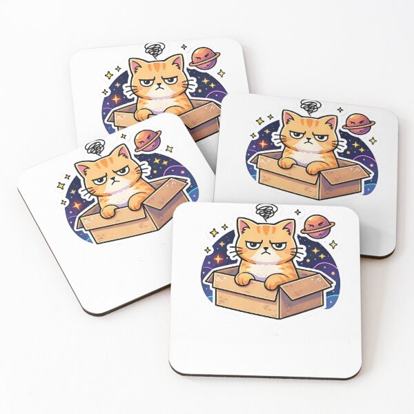 Item preview, Cosmic Cat Mood  designed and sold by Jaideep Walia.