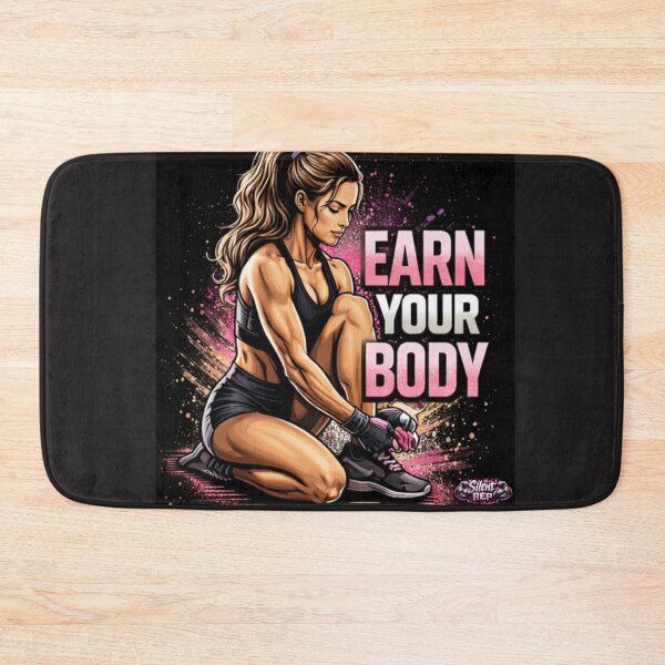 Item preview, EARN YOUR BODY designed and sold by SilentRep.