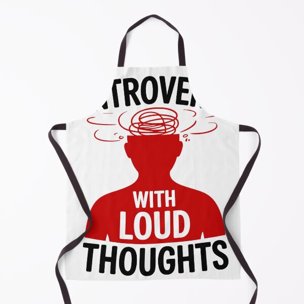 Item preview, With Loud Mind – Introvert Overthinking Anxiety Design | Mental Health Awareness Graphic designed and sold by amareshdas008.