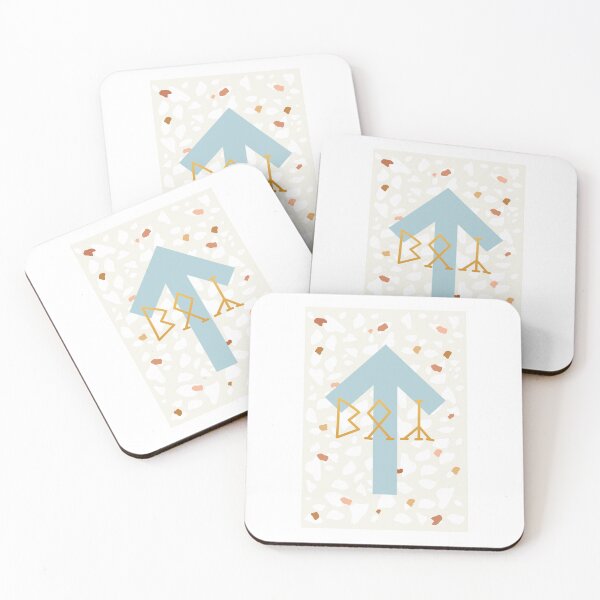 Item preview, Birthday card Boy runic T (Tiwaz) designed and sold by TotalKejas.