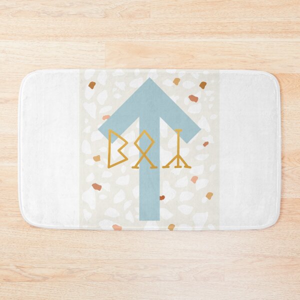 Item preview, Birthday card Boy runic T (Tiwaz) designed and sold by TotalKejas.