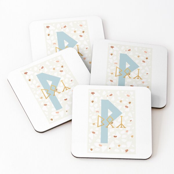 Item preview, Birthday card Boy runic W (Wunjo) designed and sold by TotalKejas.