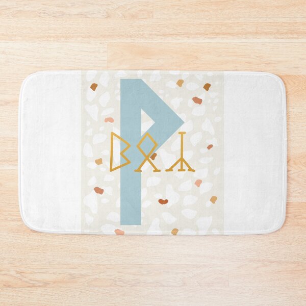Item preview, Birthday card Boy runic W (Wunjo) designed and sold by TotalKejas.