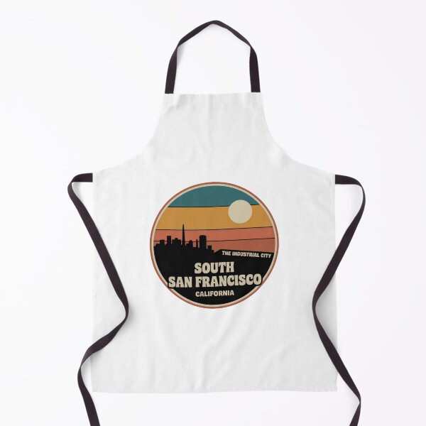 Item preview, San Francisco California: Retro Industrial City Skyline Badge designed and sold by CircinusStore.