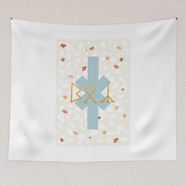 Item preview, Birthday card Boy runic X rune (inofficial) designed and sold by TotalKejas.
