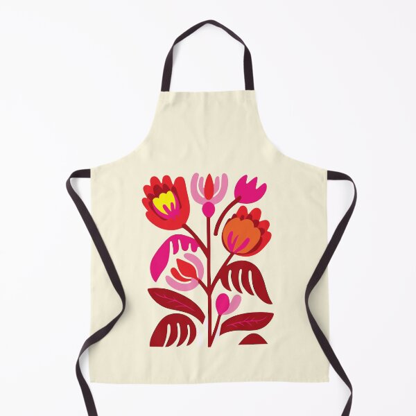 Item preview, Cool Colorful Capacious Folk Floral Abstract Design designed and sold by CharlottePlaceArt.