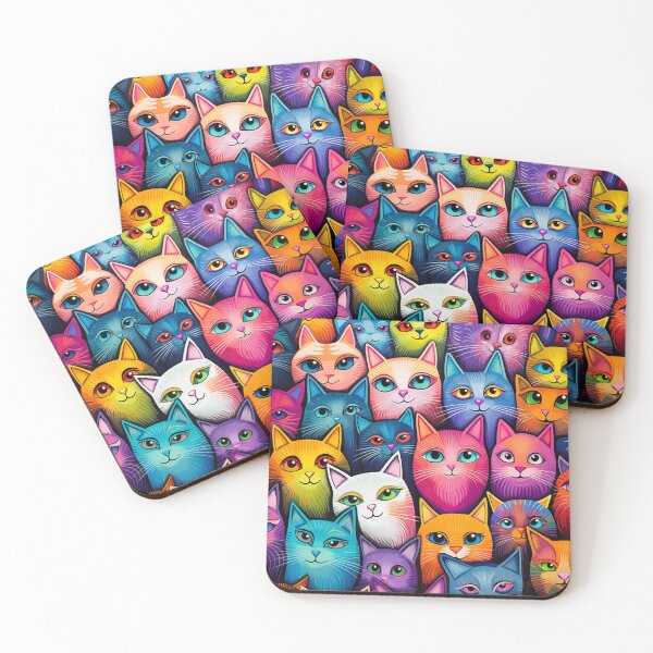 Item preview, Fun cats designed and sold by Sheilagotthings.