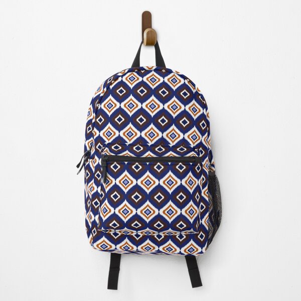 Item preview, Traditional Geometric Diamond Ikat Textile Pattern designed and sold by NM-Beyond.
