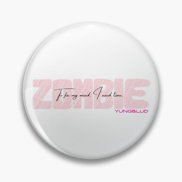 Item preview, YUNGBLUD Zombie Lyrics designed and sold by bruise+blush.