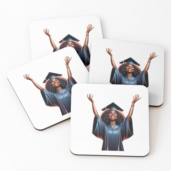 Item preview, Proud Graduate in Classic Navy Blue Gown designed and sold by Lulunza.