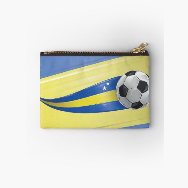 Item preview, Balón de fútbol con la bandera de Curaçao, efecto realista designed and sold by Doomko.