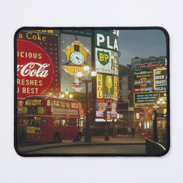 Item preview, Piccadilly Circus by night, 1965 by Elmar Ludwig designed and sold by Fire TheMann.