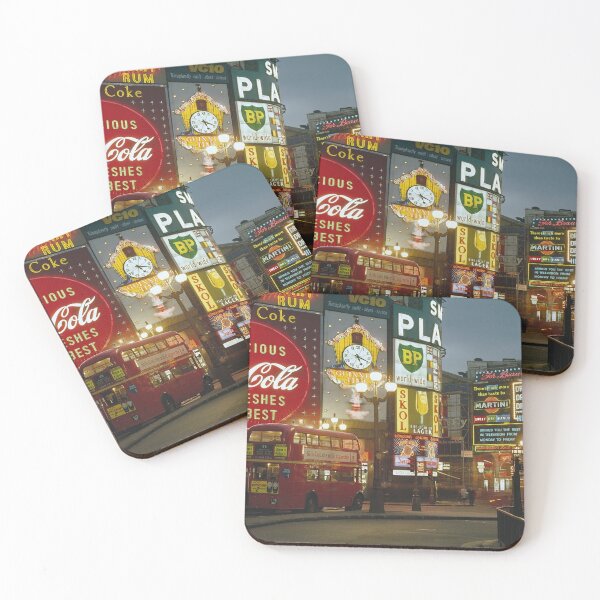 Item preview, Piccadilly Circus by night, 1965 by Elmar Ludwig designed and sold by Fire TheMann.