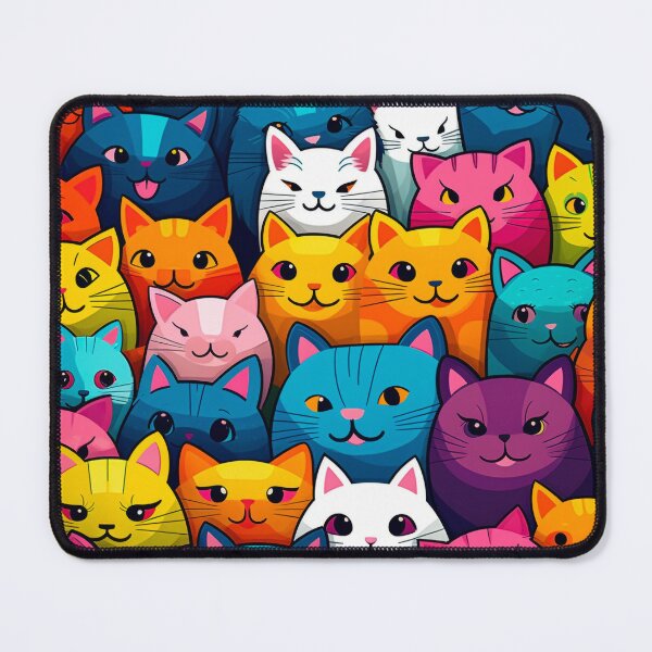 Item preview, rainbow cats designed and sold by Sheilagotthings.
