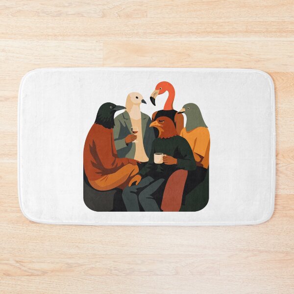 Item preview, Feathers Talk Over Coffee Time designed and sold by EdvvinStudios.