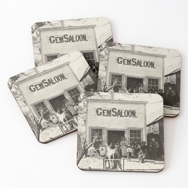 Item preview, Vintage Gem Saloon California 1880 Old West Photo designed and sold by TheSoulOfArt.