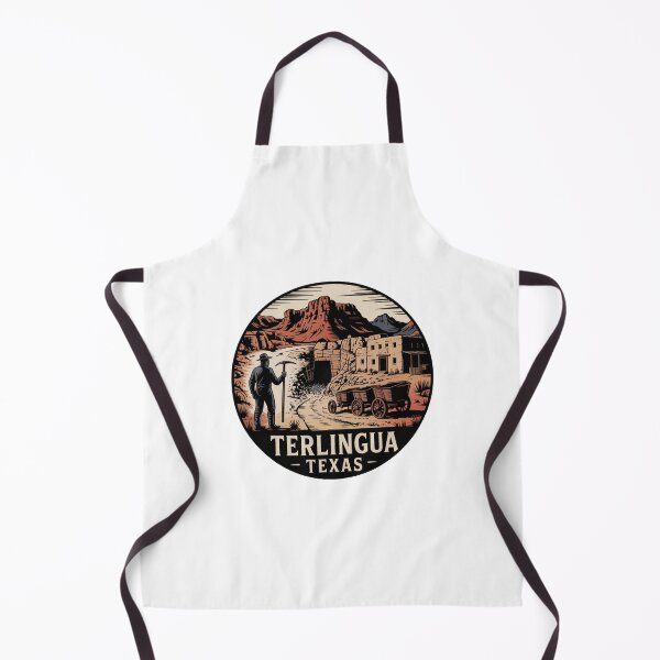 Item preview, Terlingua Texas: Retro Desert Mining Ghost Town Badge designed and sold by CircinusStore.