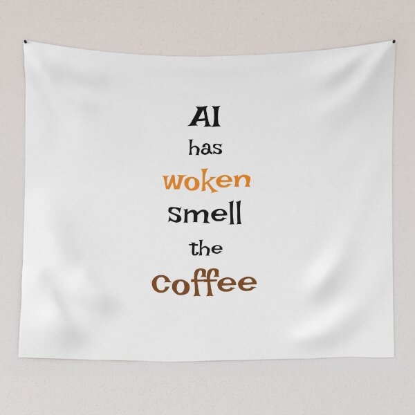 Item preview, AI Coffee designed and sold by The WordCatcher Street.