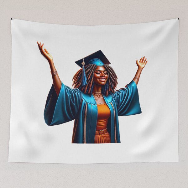 Item preview, Radiant Graduate Celebrating Success designed and sold by Lulunza.