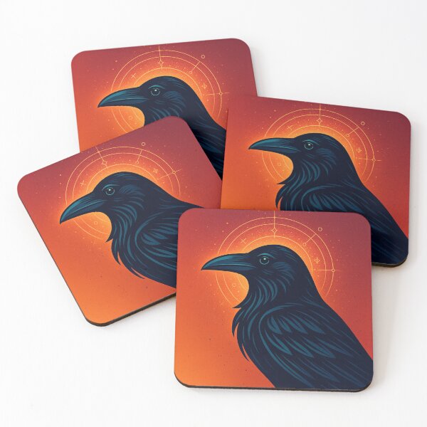 Item preview, Mystic Raven – Celestial Emblem Design designed and sold by Dogandesighn.