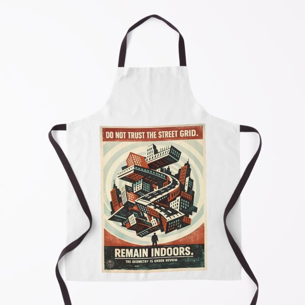 Item preview, Federal Bureau of Control „Street Grids’ poster designed and sold by Deepwood.