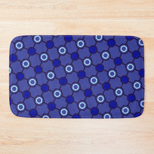 Item preview, Old School Hexagram Textile - Abstract Shape Pattern  - Best Gifts For Dad designed and sold by RoyalStarsPatts.
