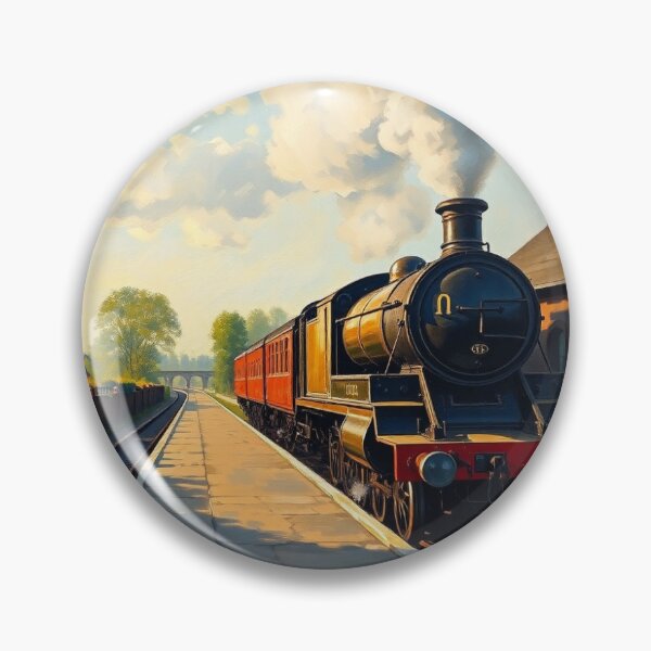 Item preview, Elton & Orston railway station designed and sold by oldMastersofart.