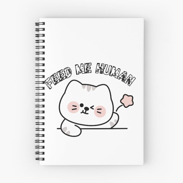 Item preview, Feed Me Human Cat - Funny Hungry Cat Meme Design designed and sold by khaoulaassila.