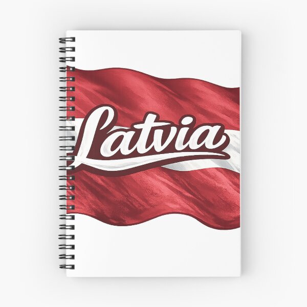 Item preview, Latvia Flag Waving Design – Latvian National Pride Graphic, Baltic Heritage Artwork, Latvia Flag Gift designed and sold by GarnerSupplyCo.