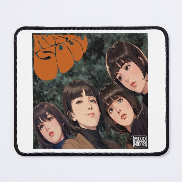 Item preview, RUST SOUL ( THE BEEPLES ) Retro Album Cover Parody Art designed and sold by MOJO-MIDORI.