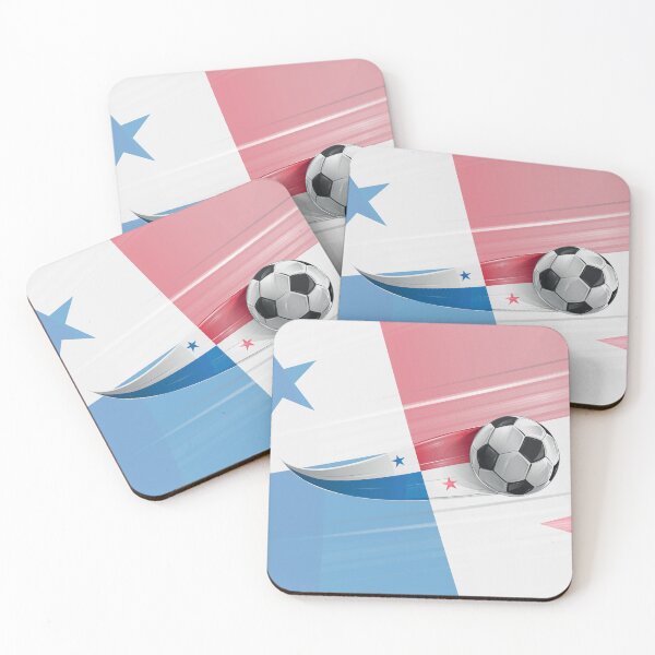 Item preview, Soccer ball with the colors of the Panama flag, realistic effect.  illustration  designed and sold by Doomko.