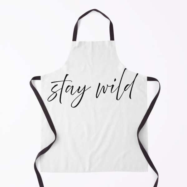 Item preview, Stay Wild Minimal Handwritten Typography Quote Aesthetic Script Design designed and sold by onubi.